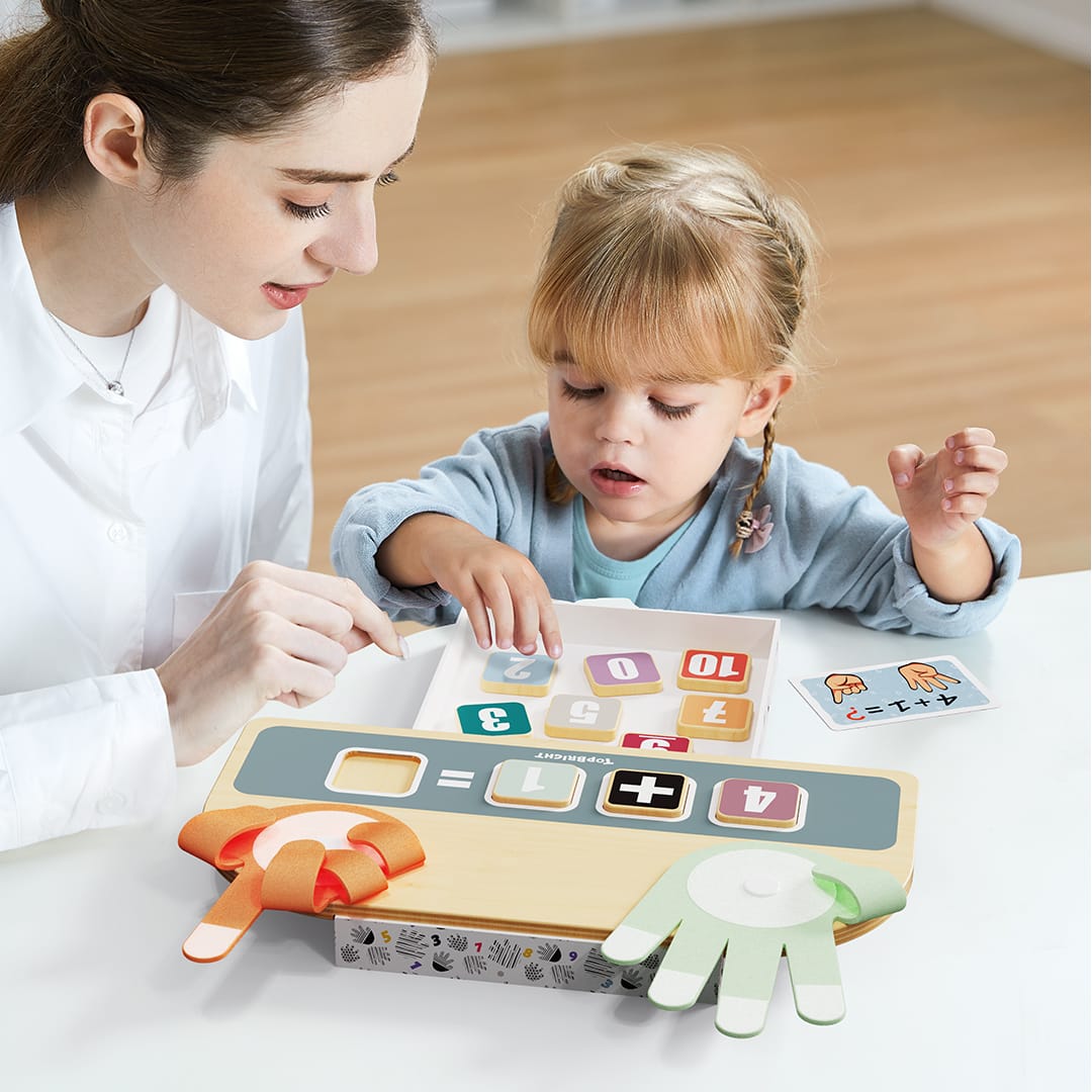 lavinamasis žaislas – finger math