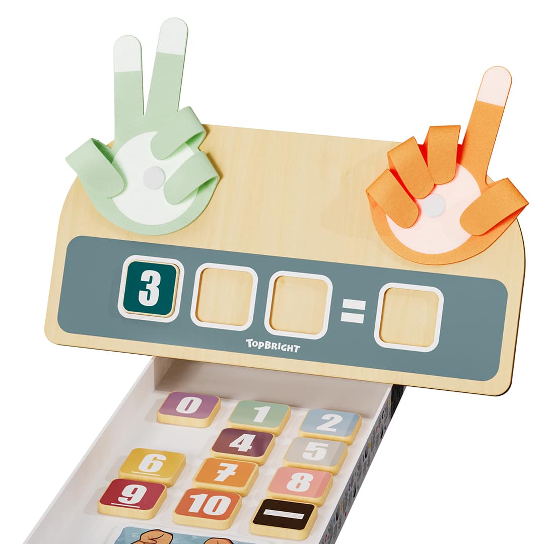 lavinamasis žaislas – finger math