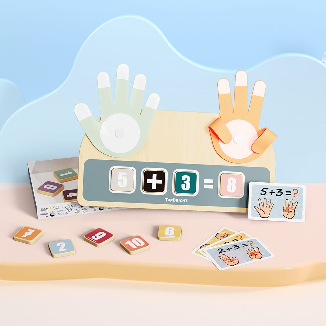 lavinamasis žaislas – finger math