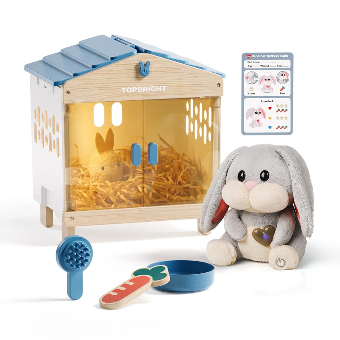 lavinamasis žaislas „zuikio mamytė“