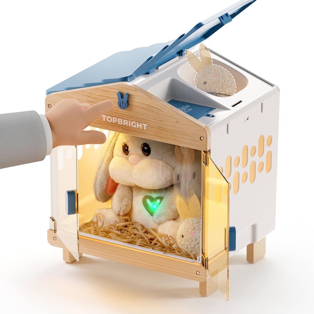 lavinamasis žaislas „zuikio mamytė“