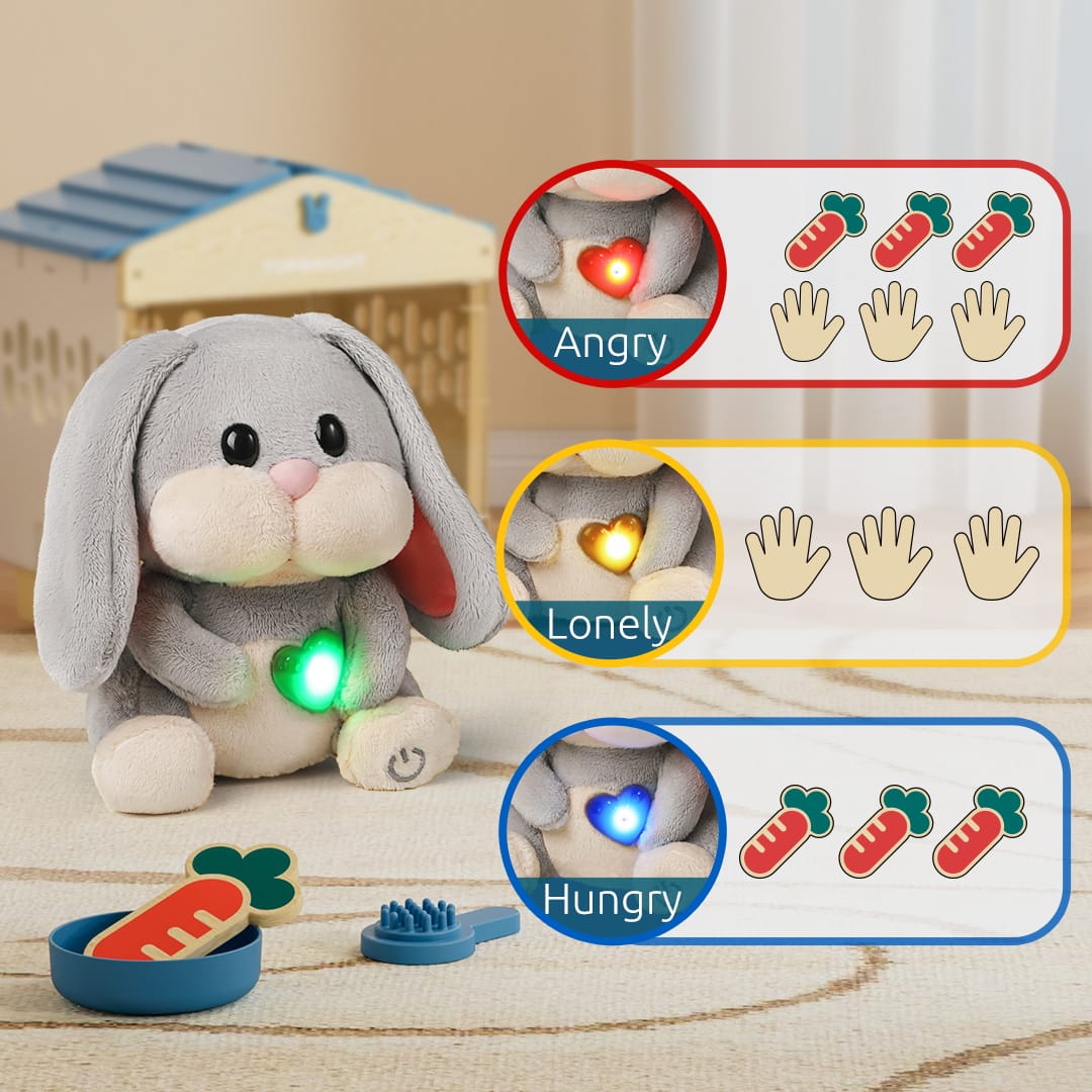 lavinamasis žaislas „zuikio mamytė“