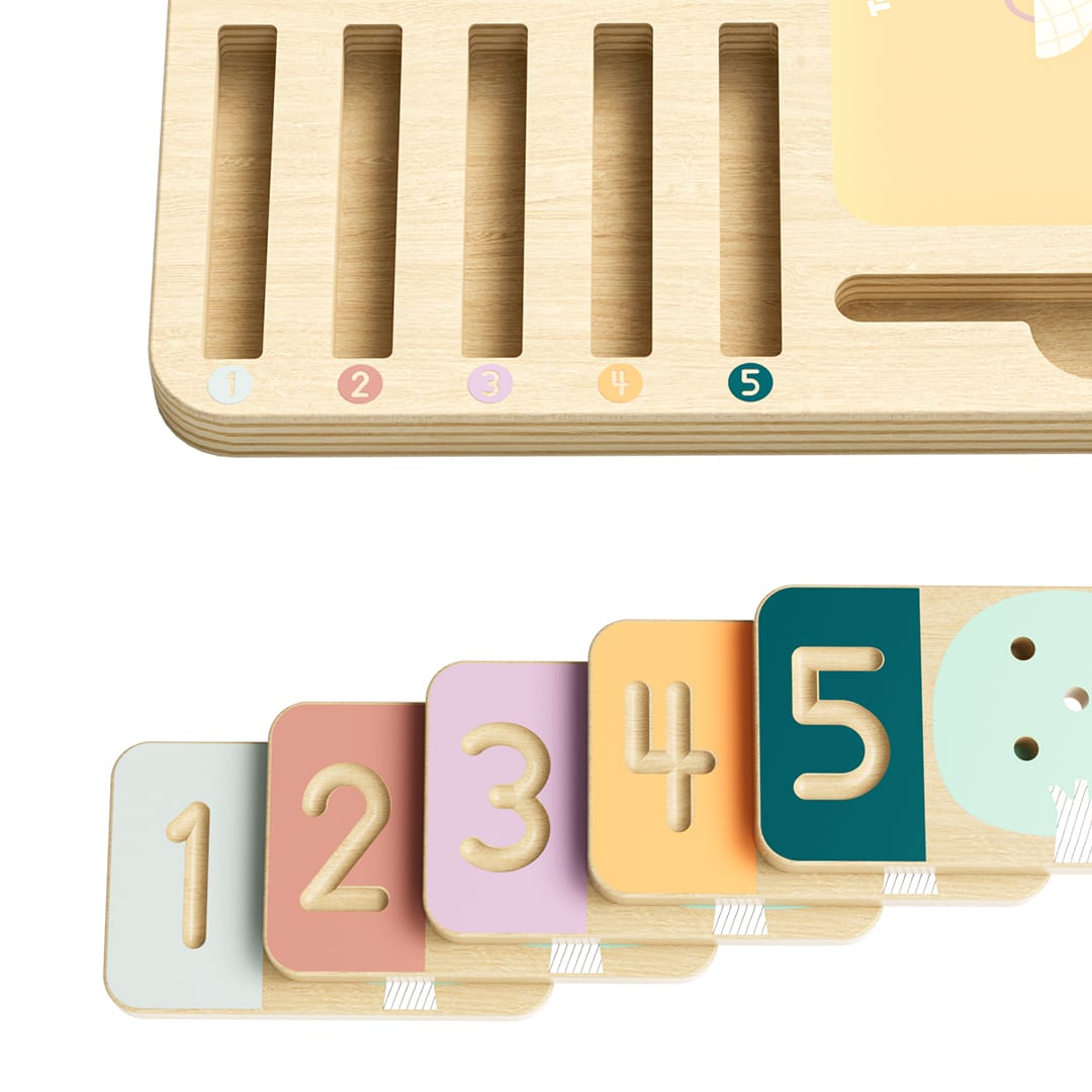 fruit tree skaičių treniruoklis