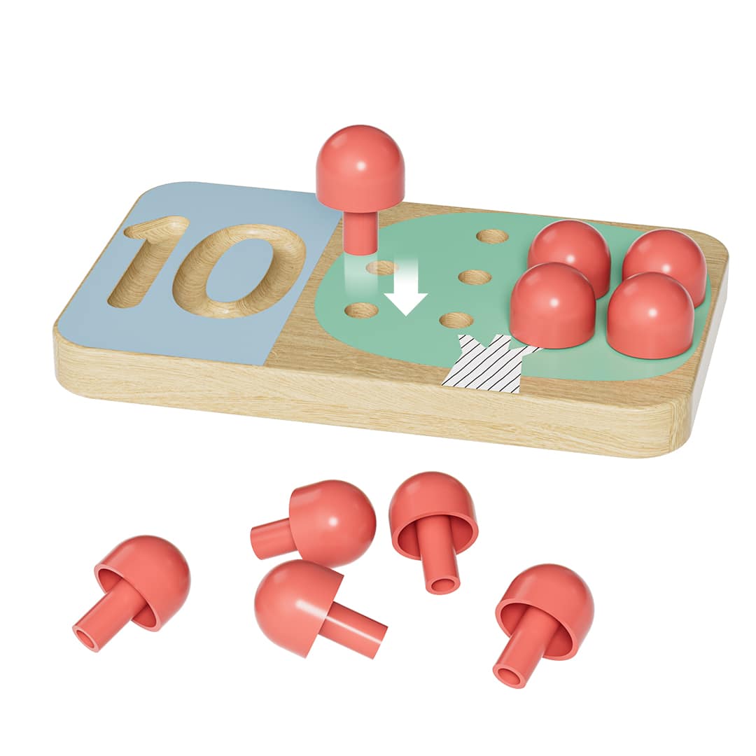 fruit tree skaičių treniruoklis