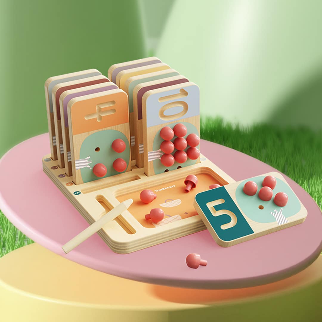 fruit tree skaičių treniruoklis