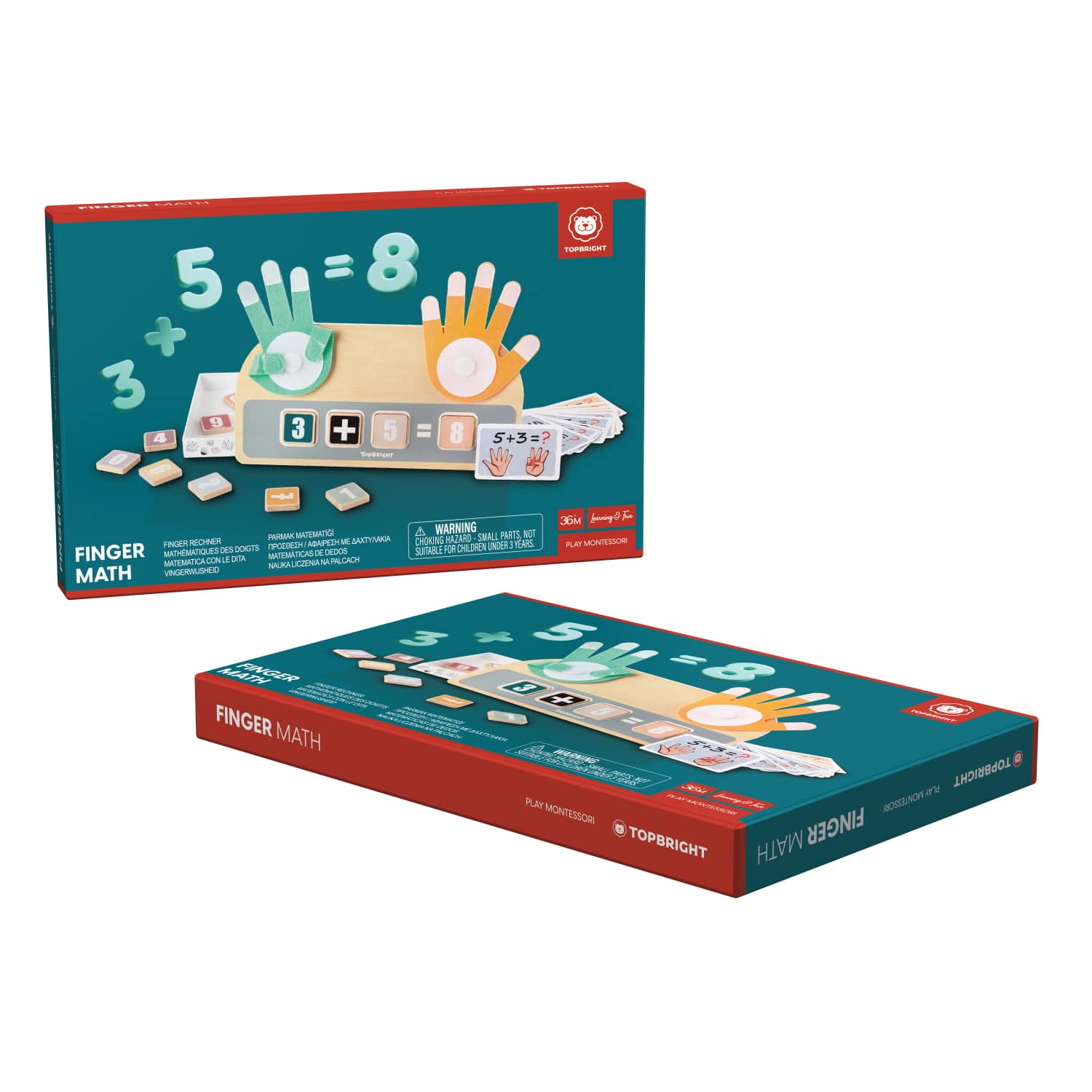 lavinamasis žaislas – finger math